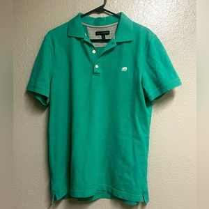 Men’s BANANA REPUBLIC • Men’s Medium Green Dress Polo 100% preowned
